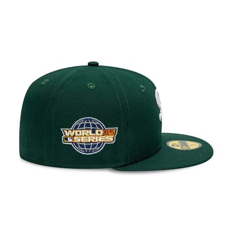 Official New Era Chicago White Sox Contrast Forest Green 59FIFTY Fitted Cap B8606_23 | New Era ...