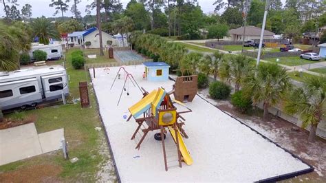 Drone Photo & Video Emerald Coast RV Beach Resort | Florida