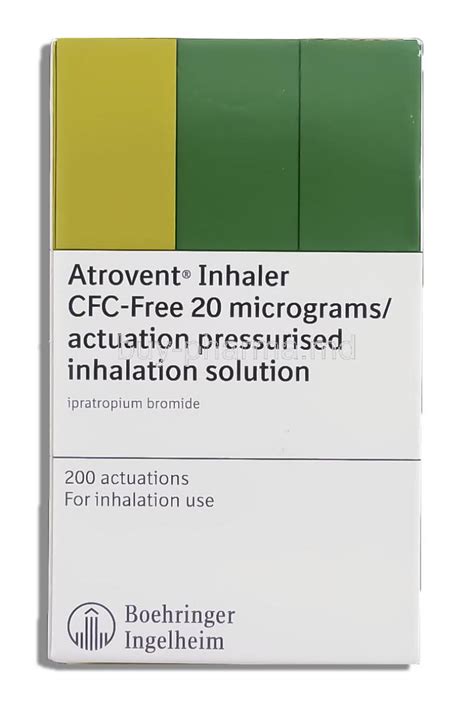 Buy Atrovent Inhaler Online - buy-pharma.md