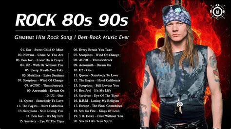 80s 90s Rock Collection | Best Rock Songs Of 80s 90s | Rock Playlist - YouTube