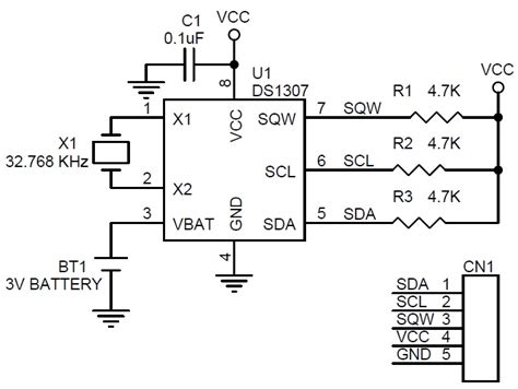 RTC-DS1307-MODULE-SMD-SCHEMATIC - Electronics-Lab.com