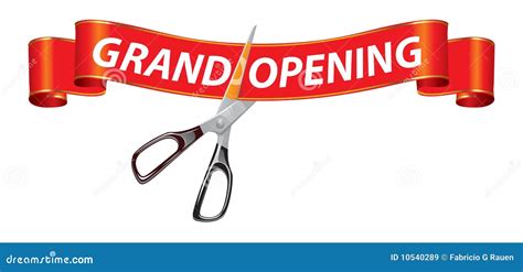 Grand Opening Banner Clipart