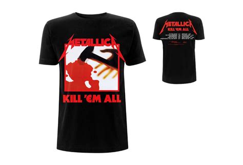 Metallica - Kill 'Em All (Tracks) Official Men's Short Sleeve T-Shirt