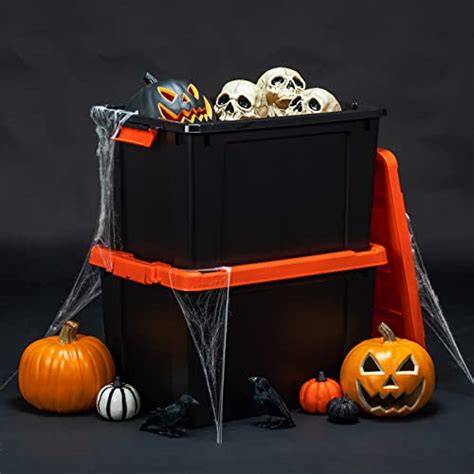 9 hauntingly helpful Halloween Storage Bins & Totes [store your spooky ...