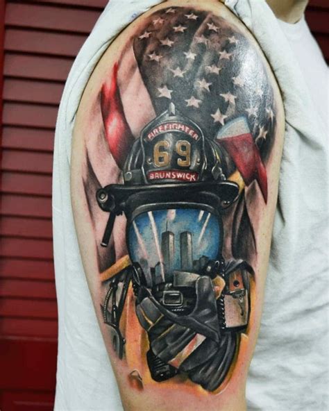 101 Amazing Firefighter Tattoo Designs You Need To See! | Outsons