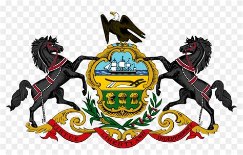 State Flag Of Pennsylvania - Free Transparent PNG Clipart Images Download