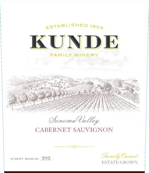 Kunde Cabernet Sauvignon 2018 | Wine.com