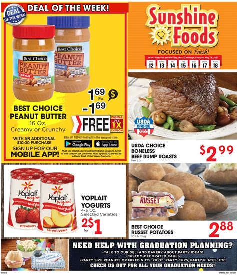 Sunshine Foods Ad Circular - 05/12 - 05/18/2021 | Rabato