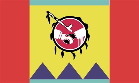 Flag of the Stoney Nakoda First Nation. : vexillology