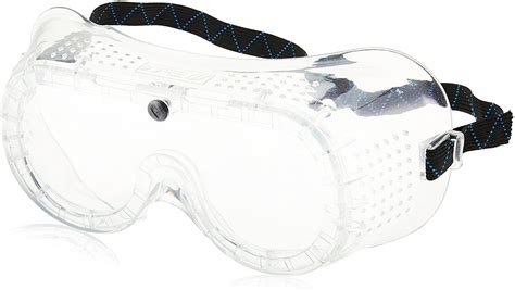 Clear Safety Goggles with Adjustable Strap, CE Certified, Meets EN166 ...