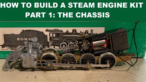 How to Build a Basic HO Scale Steam Engine Kit: Part 1 - The Chassis - YouTube