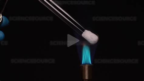 Video Ammonium carbonate decomposition | Science Source Images