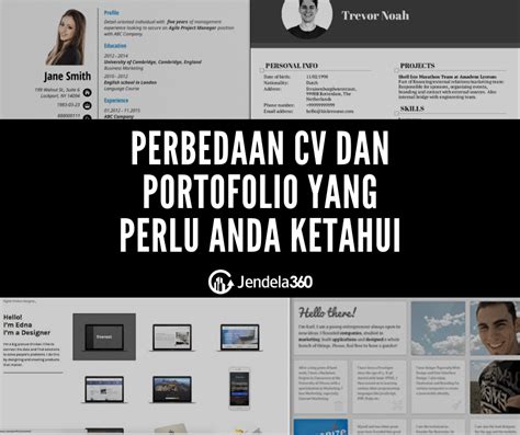 Cara Membuat Cv Dan Portfolio Visualizer Efficient - IMAGESEE