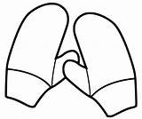 Cute Mittens Coloring Page  Free Printable Pages For Kids sketch template