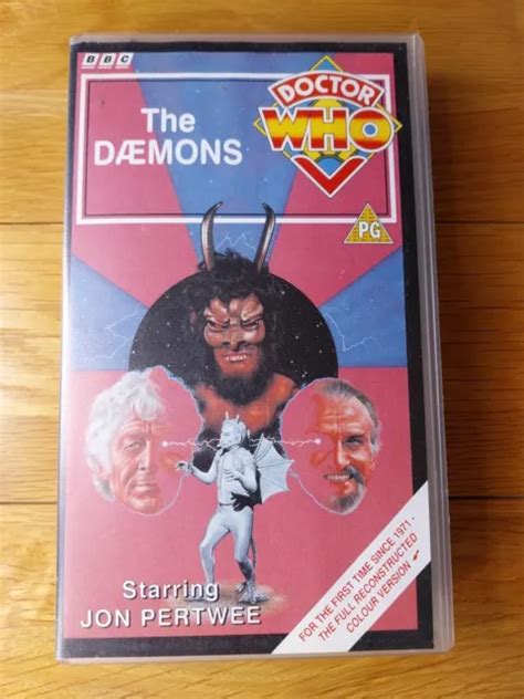 DOCTOR WHO, THE Daemons VHS Video Jon Pertwee £3.00 - PicClick UK