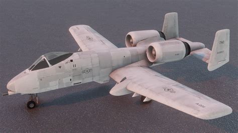 A-10 Warthog 3d Model