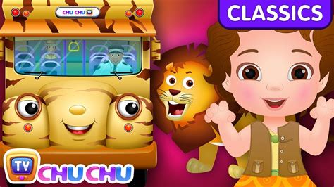 ChuChu TV Classics - Wheels On The Bus - Kenya Wildlife Safari | Nursery Rhymes and Kids Songs ...