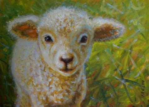 lamb paintings images in 2020 | Schafe kunst, Tiere malen, Tierkunst