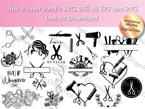 Hair Dresser SVG Hair Stylist SVG Hairdresser SVG Eps Ai - Etsy Australia