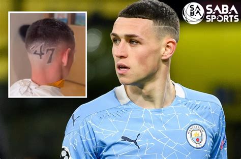 Phil Foden Haircut 2023