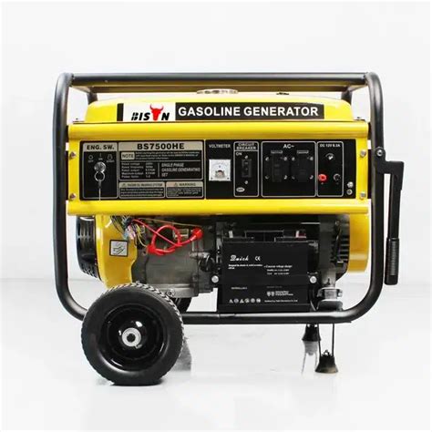 China 5000 Watt Portable Power Generator RV Suppliers | BISON