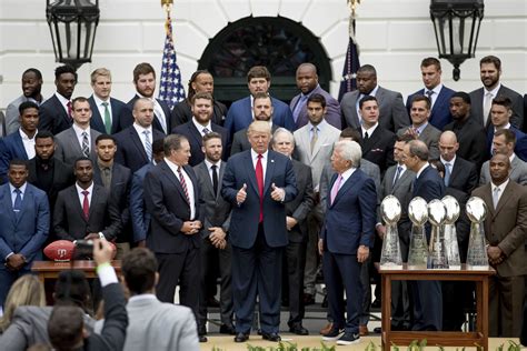 Trump basks in Patriots' White House visit | Inquirer Sports