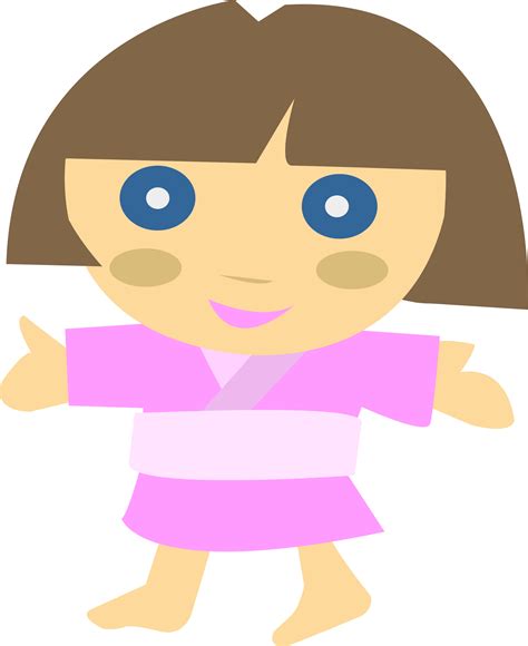 Clipart - japanese character girl