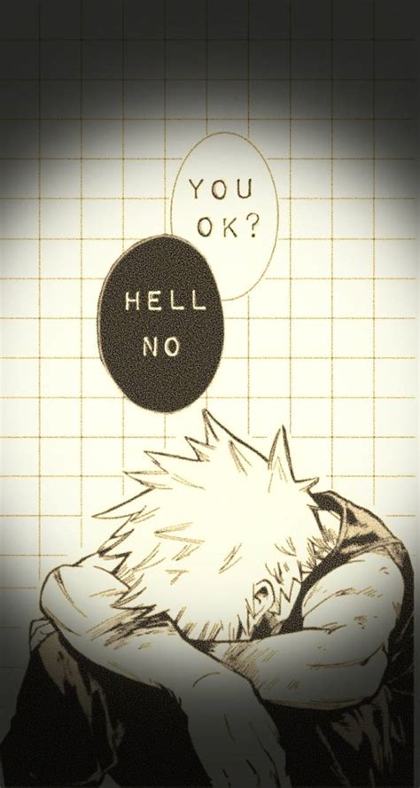 Bakugou Sad Bnha Fanart - kropkowe-kocie