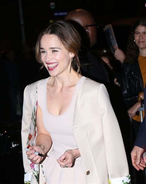 EMILIA CLARKE at Last Christmas Premiere in Paris 10/23/2019 – HawtCelebs