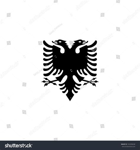 Albanian Eagle Design