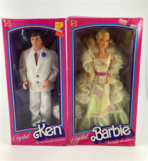 1983 Crystal Barbie and Ken - Etsy