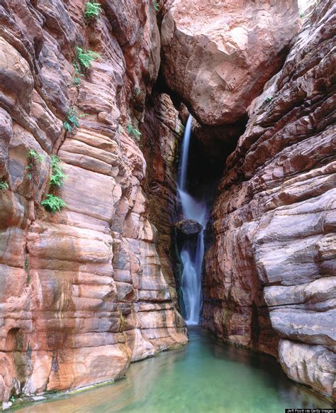 There Are Hidden Waterfalls In The Grand Canyon | HuffPost