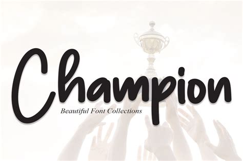 Champion Font | dafont.com