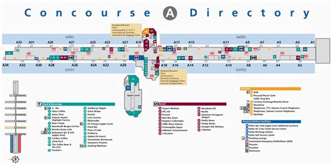 Houston Texas Airport Terminal Map | secretmuseum