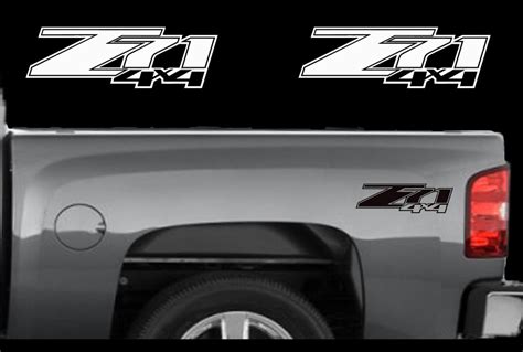 Chevy Silverado Z71 Decals