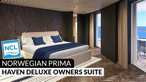 Norwegian Prima | H3 The Haven Deluxe Owner’s Suite with Large Balcony Tour & Review 4K | NCL ...