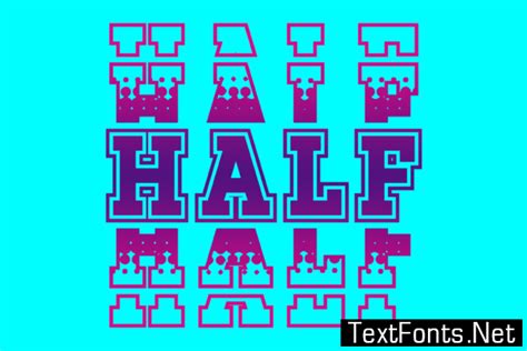 Half Font