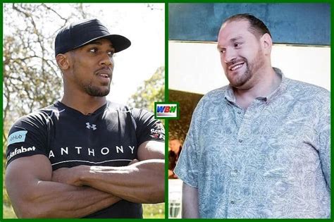 Anthony Joshua attacks Tyson Fury, 'Get fit you fat f***!' - World ...