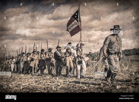 American Civil War Reenactment Stock Photo - Alamy