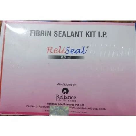 Reliseal 0.5ml Fibrin Sealant Kit l.P, For Hospital at best price in Mumbai