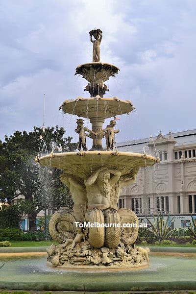 The three historical fountains of Carlton Gardens - ToMelbourne.com.au