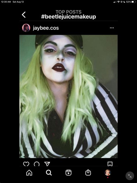 Beetlejuice makeup | Beetlejuice makeup, Halloween face makeup, Beetlejuice