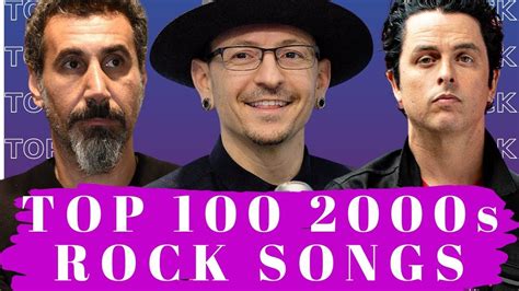 Top 100 Most Listened 2000s Rock Songs. Best 2000s Rock Music. - YouTube | Rock songs, Songs ...