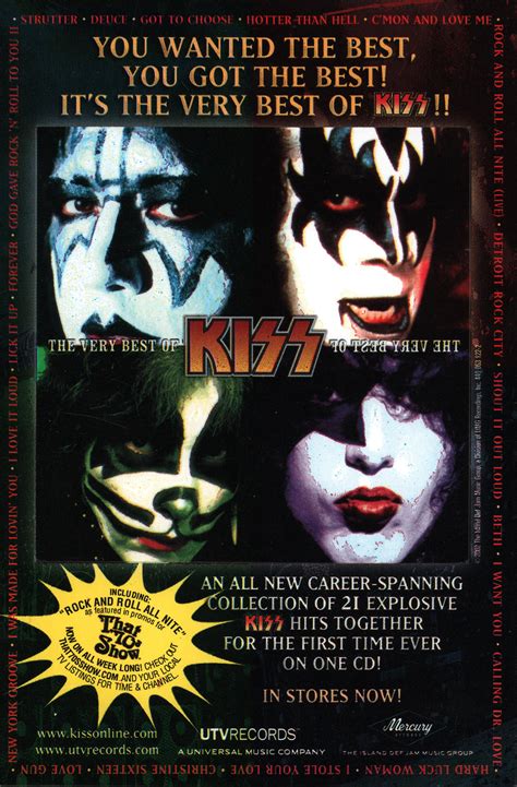 THE VERY BEST OF KISS ALBUM