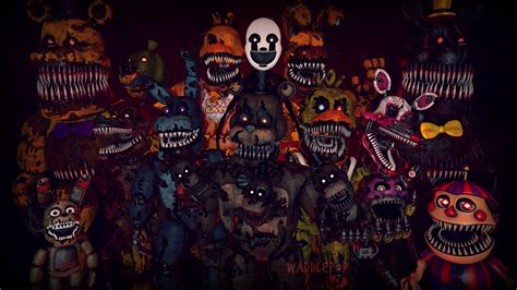 FNaF 4 Generations [SPEEDART] by witheredfnaf on DeviantArt