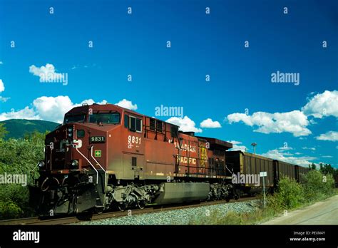 Banff national park train hi-res stock photography and images - Alamy