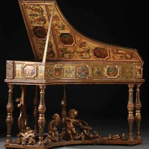 17th century French harpsichord . . #history #instruments #music #harpsichord #antiques #france ...