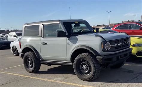 Cactus Gray Black Diamond 2 Door Quick Video | Bronco6G - 2021+ Ford Bronco & Bronco Raptor ...