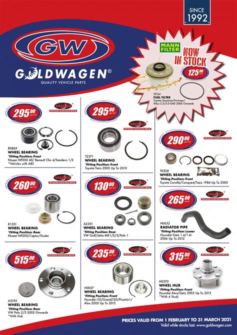 Goldwagen catalogue 02.01.2021 - 03.31.2021 | Promotheus