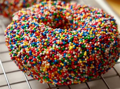 Sprinkle Cake Donuts Recipe | Molly Yeh | Food Network